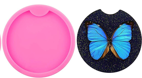 Coaster Cup Mat Mold Round Silicone Mould for Epoxy Resin Casting Car Coaster UK - Picture 9 of 10