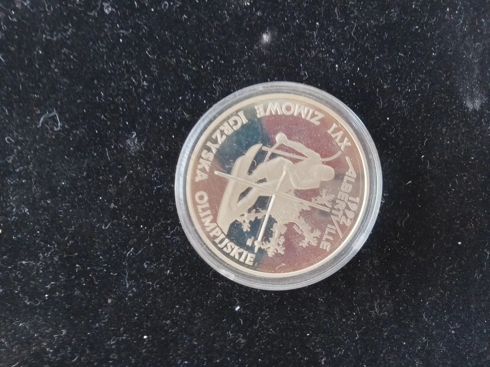 1991 Poland, 200 000zl "XVI Zimove Igrxyska Olimpijskie-Albertville 1992" PROOF  - Image 3 of 4