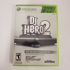 DJ Hero 2 Microsoft Xbox 360 Video Game No Manual Free Fast Shipping