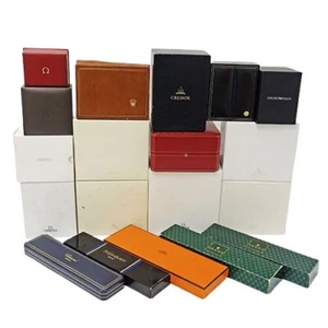 Coffret montre AUTHENTIQUE OMEGA ROLEX CARTIER SEIKO GUCCI HERMES MOVADO Set 250415002yA