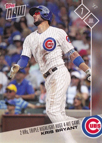 2017 Topps Now 333 Kris Bryant