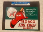 TEXACO Fire Chief Gasoline MOTOR OIL Gas Vintage Reproduction Sign Made In USA