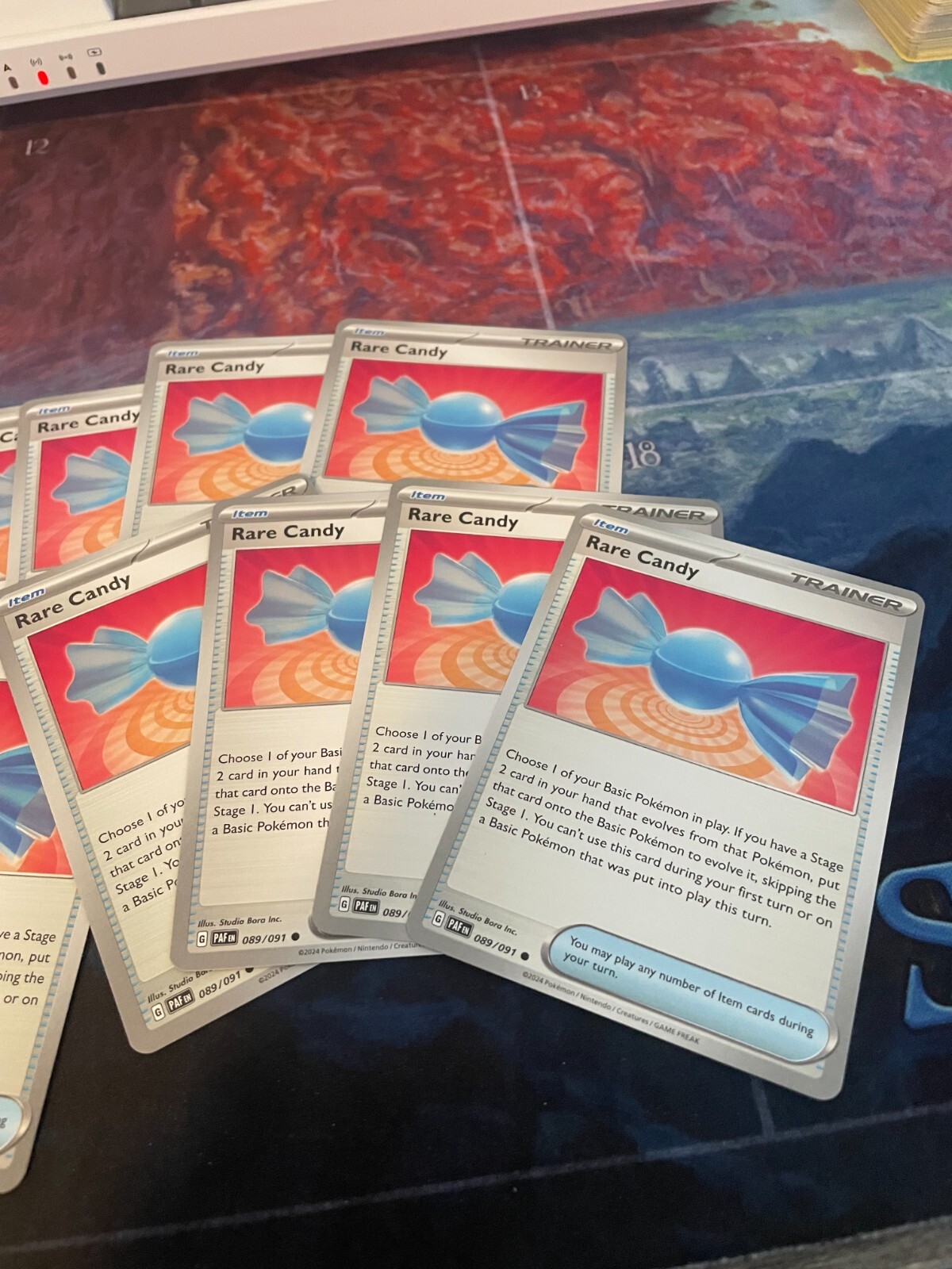 4x Rare Candy 089/091 x4 - Paldean Fates - Pokemon TCG - Playset