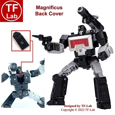 Back Cover/Filler Upgrade Kit for Transformers Generations Selects Magnificus
