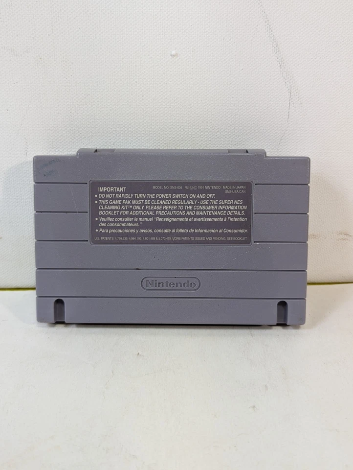 Robocop 3 Robo Cop Super Nintendo SNES Authentic Classic Video Game Tested - Image 2 of 3