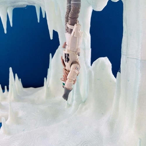 Wampa Cave Diorama per FIGURA 3,75 POLLICI (1:18) - Foto 11 di 24