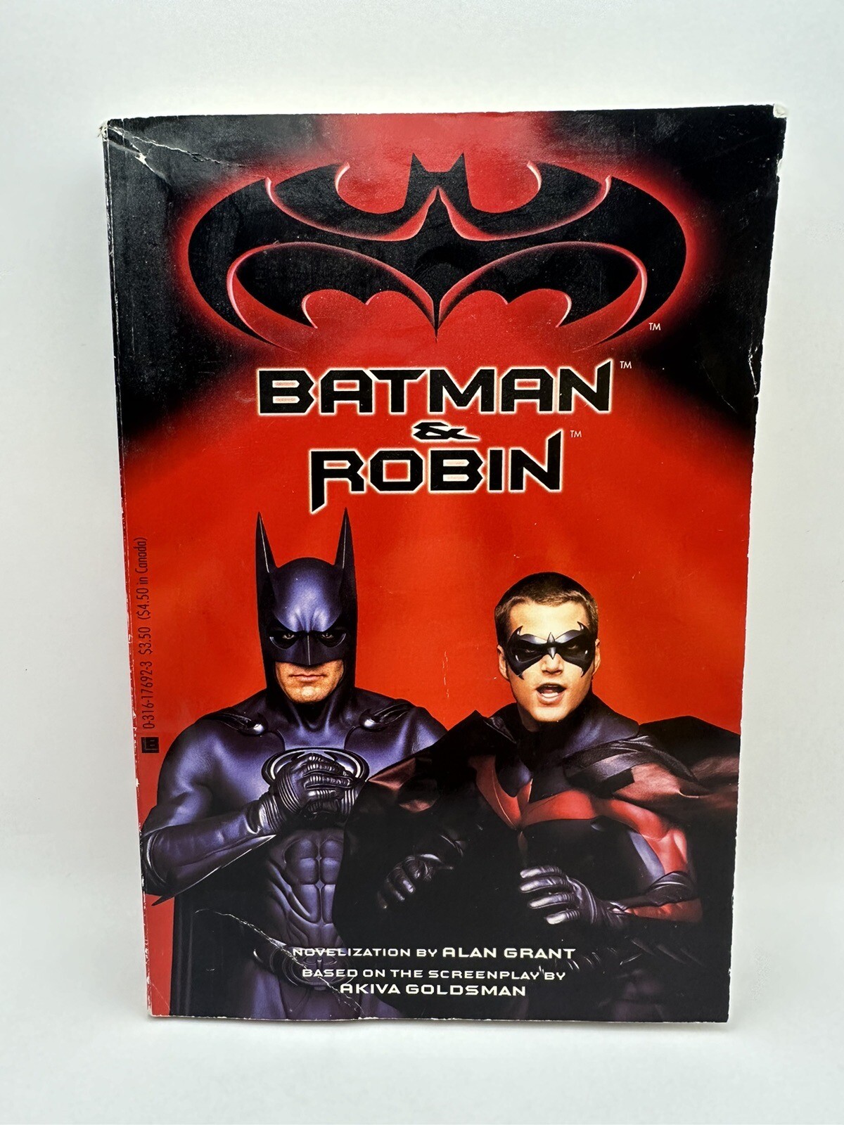 Batman and Robin Official Movie Novelization Adaptation (1997, Graphic