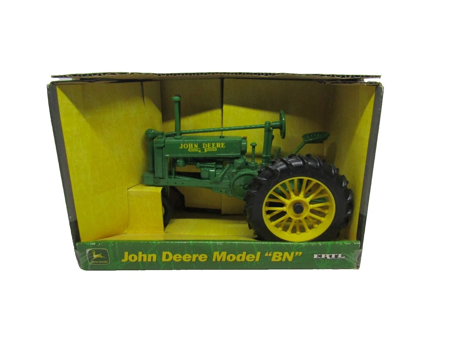 Tractor John Deere AMT Ertl vehículos de granja Diecast contemporáneos de fabricación