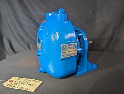 1 1/2'' Gorman Rupp 80 series pump 81 1/2 E9-B Self priming, Stainless steel 