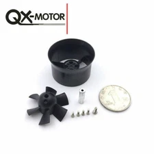 QX-Motor 30mm 6 Blades Propellers EDF Ducted Fan Barrel Without Motor For plane