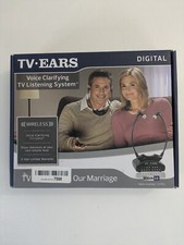 TV Ears Digital Wireless Headset System - Wireless Headset for TV - Very Good