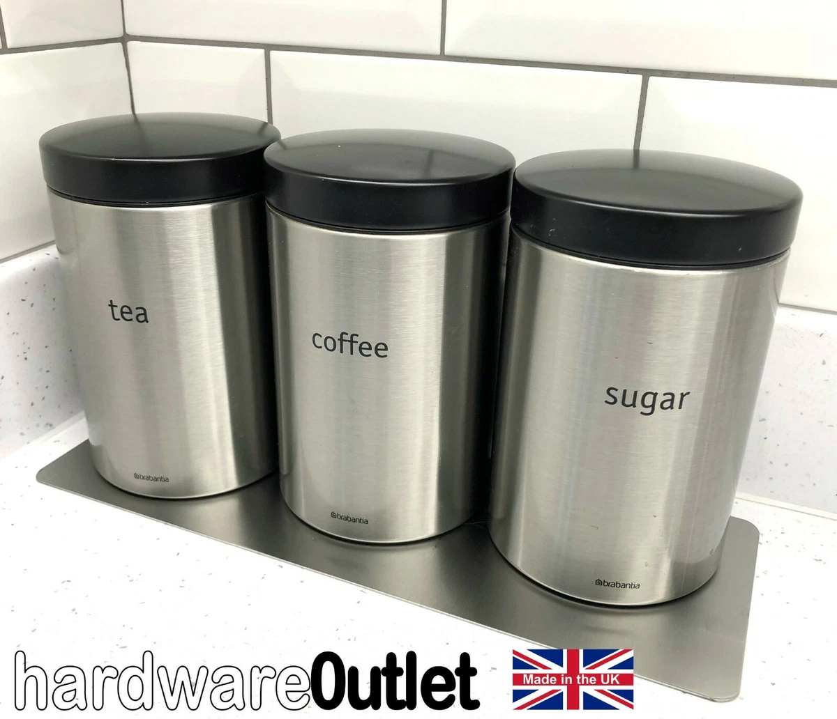 Brabantia tea cheap coffee sugar