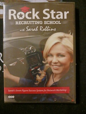 Rock Star Recruiting School  Sarah Robbins 3 Audio CD Set Brand New & SEALED