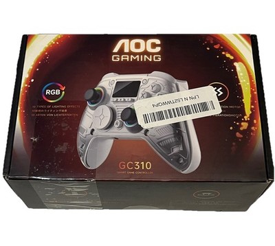 AOC Gaming GC310 Wireless Controller Hall Effect Joysticks LCD Screen PC Switch