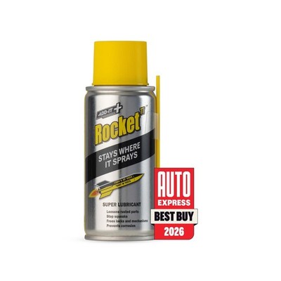 Rocket TT Super Schmiermittel Sprühkappe & Strohhalm 100 ml Anti Quietschen Rost Korrosion