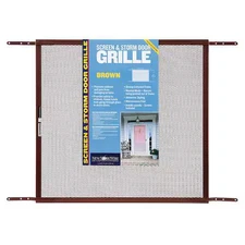 Zoro Select Fsp8511-U Carbon Steel Screen, Steel, 24 1/2 In W, 26 In L, Brown