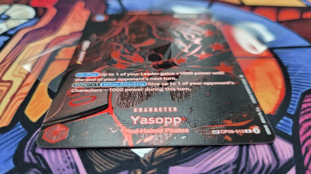 Yasopp OP09-013 SP OP12 Alternate Art One Piece Card English