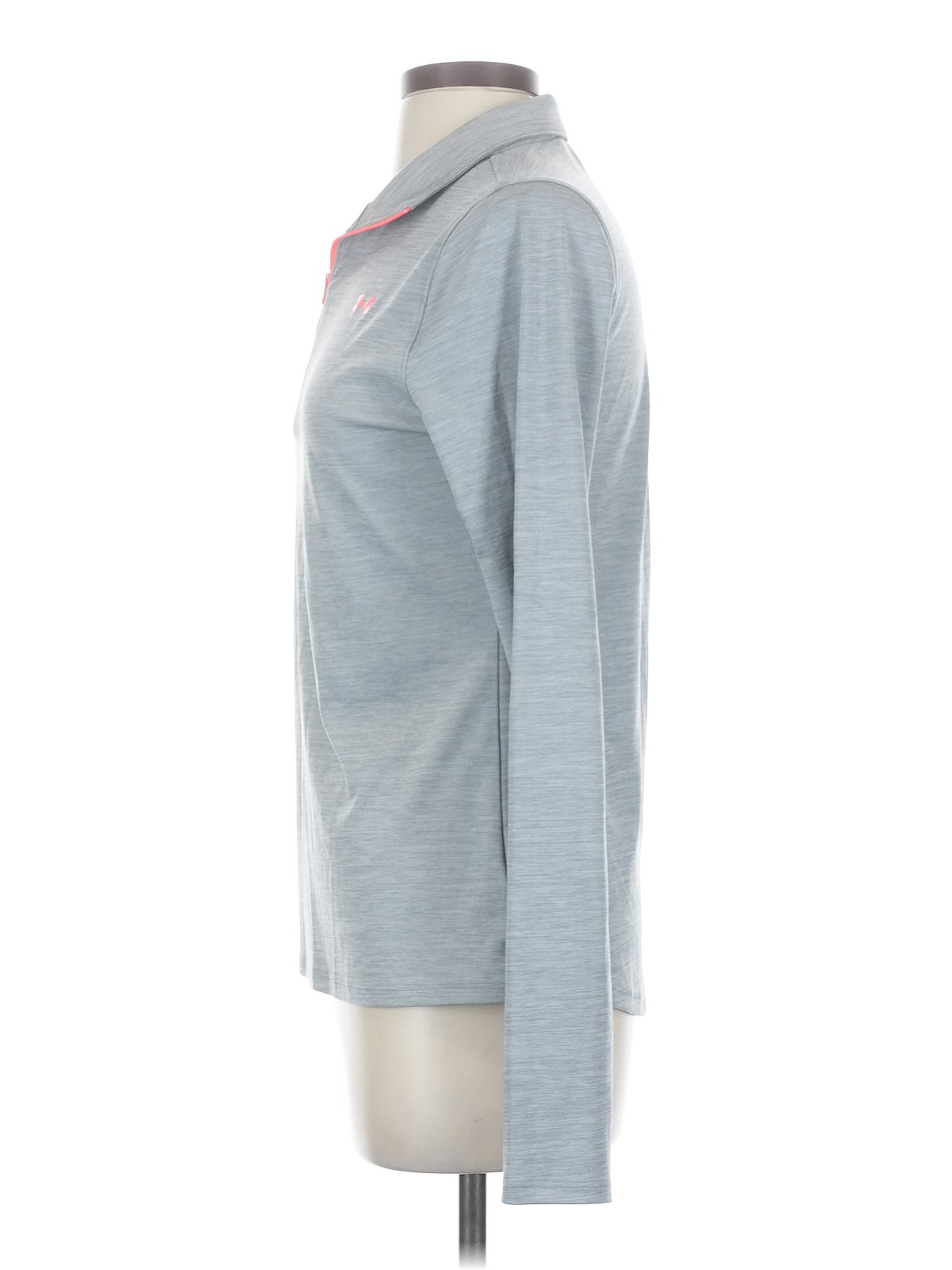 Under Armour Women Gray Track Jacket S thumbnail 4