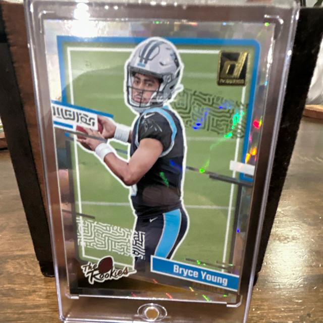 Panini 2023 Donruss The Rookies Bryce Young #25 RC Insert Carolina Panthers