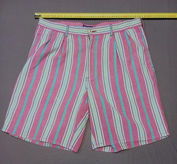 Men Polo Ralph Lauren Shorts Pink Cotton 36