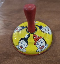 Vintage 1950s Life of The Party Toy Bell Noise Maker Clowns
