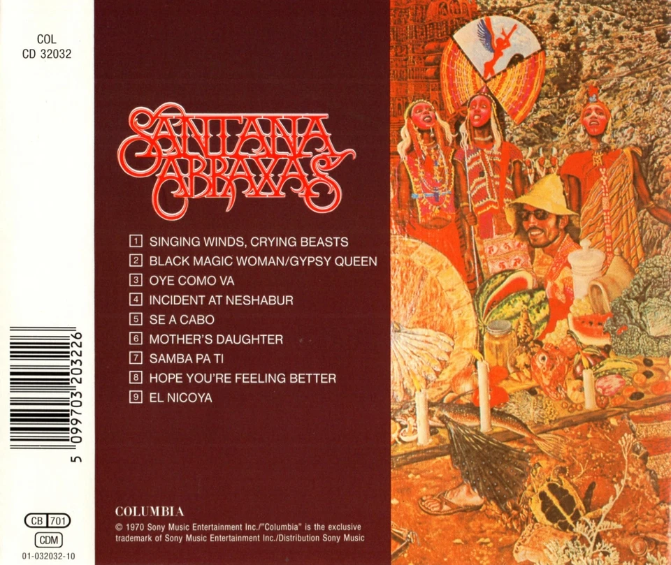 Santana - Abraxas (CD-Album Columbia COL CD 32032) - Bild 2 von 3
