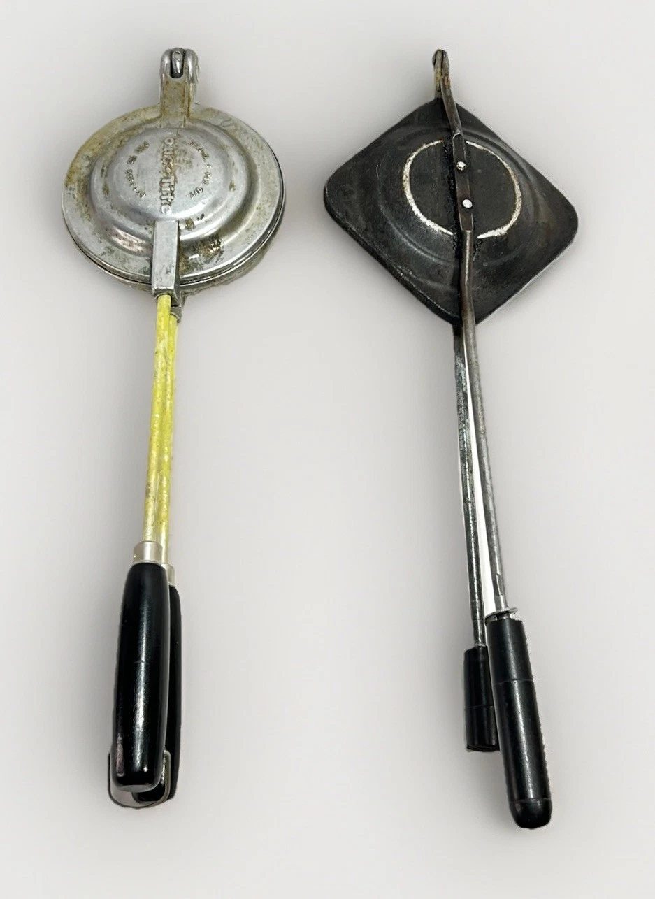 Vintage Toas-Tite Pie Iron Campfire Sandwich Maker Umasons Nirlep Lot 2