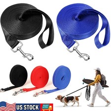 Dog/Puppy Obedience Recall Training Agility Lead 10ft-20ft Great for Play, Campi