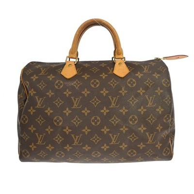 Best05 LOUIS VUITTON SPEEDY 35 HANDBAG  MONOGRAM CANVAS M41524 SP0999 NQ09240