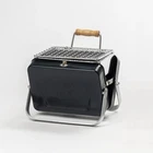 Kenluck Mini Camping Outdoor Grill/BBQ - Hammertone Gloss Blue