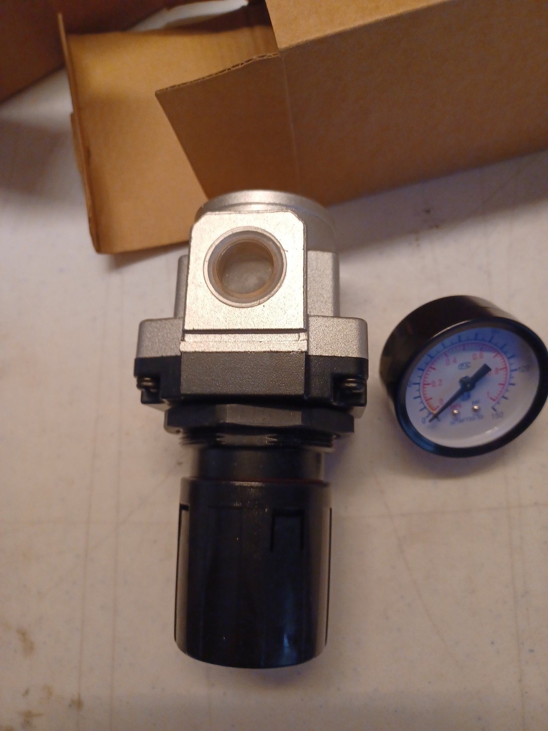 Airpipe brand # REG0050 Air Pressure Regulators 7.25 to 123.25 Psi Lot Of 3