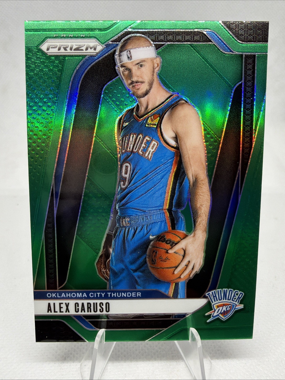 Alex Caruso 2024-25 Green Panini Prizm - Thunder #83 NM!