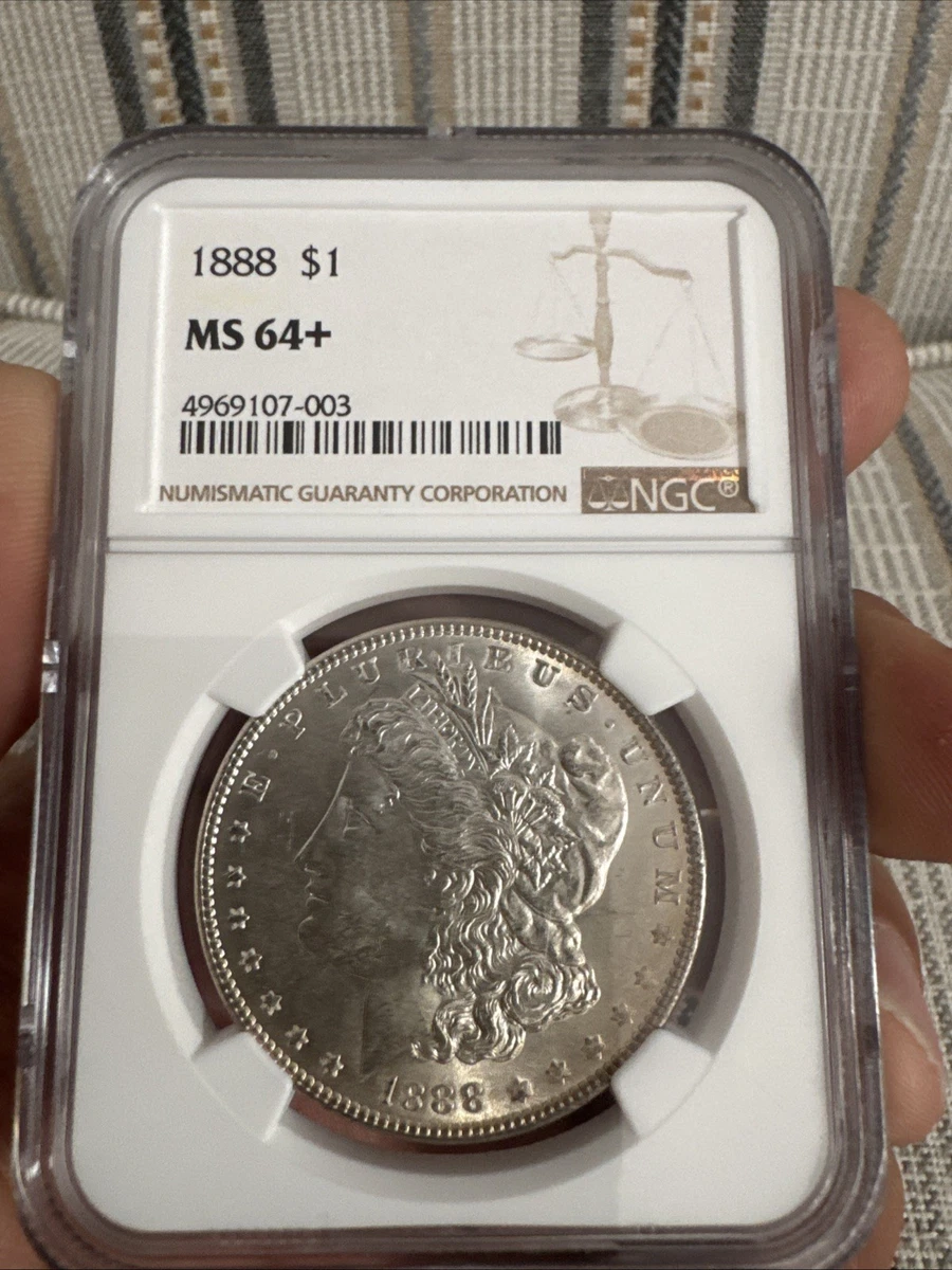 MS 64 Graded 1888 Year Morgan US Dollars (1878-1921) for sale | eBay