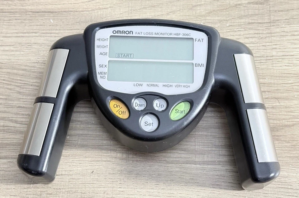 Omron HBF-306C Handheld Fat Loss Monitor Body Fat Analyzer, Tested - Image 3 of 4