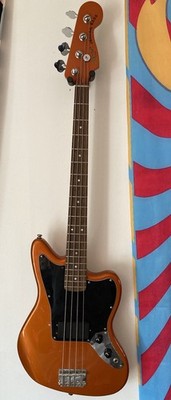 Fender Squier Limited Edition Mike Kerr Colours Jaguar H Electric Bass Guitar