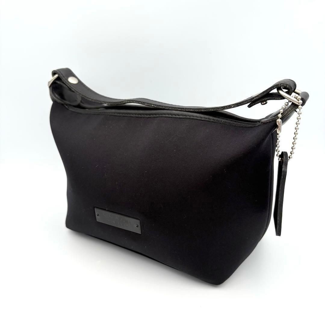 COACH Mini Handbag Accessory Pouch Cosmetic Pouch Black 11a thumbnail 4