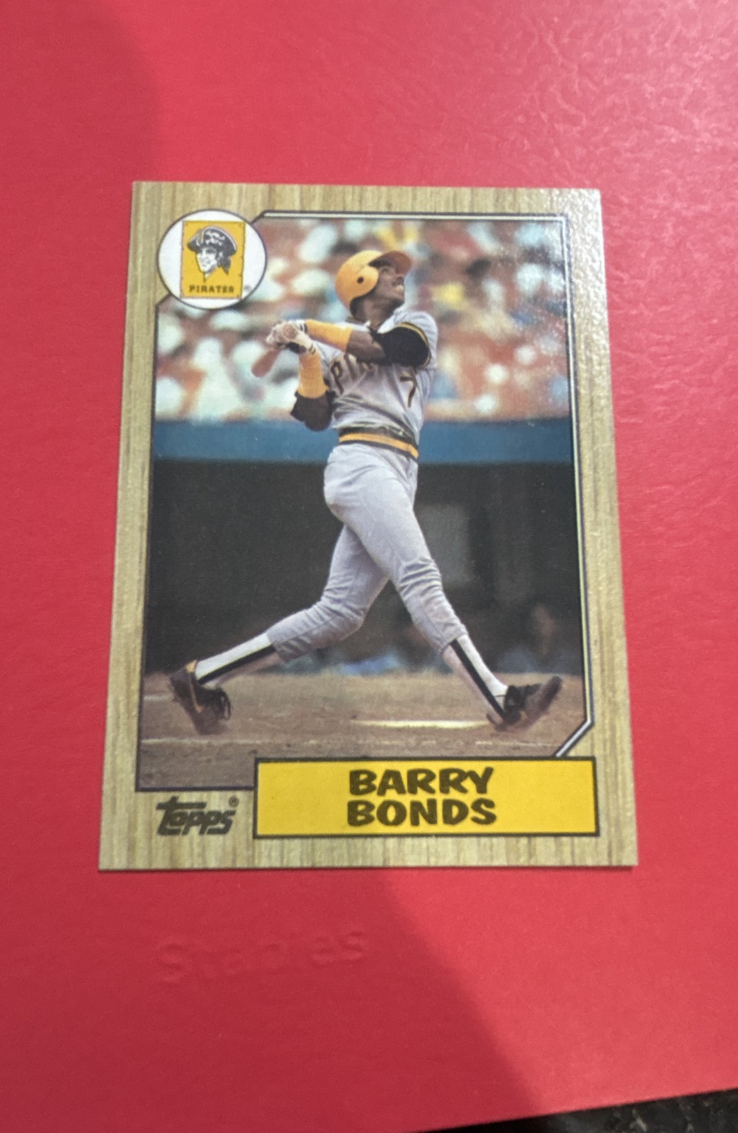 1987 Topps - Barry Bonds #320 Tiffany (RC)