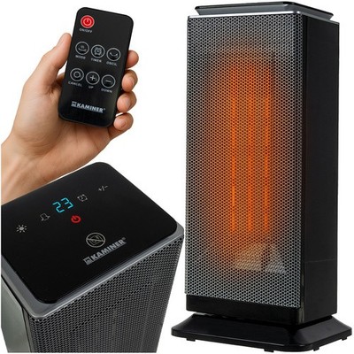 Northio Elektrische Heizung 2000W PTC Keramik Heizgeraet Fernbedienung Timer LED