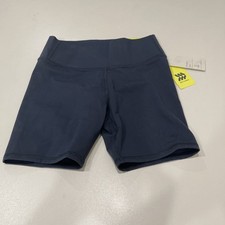 All In Motion Girls' Bike Shorts Navy L