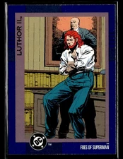 1993 Skybox DC Cosmic Luthor II #131 Foes Of Superman