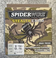 Spiderwire Stealth Braid Camo 30 LB 125 YD Camo