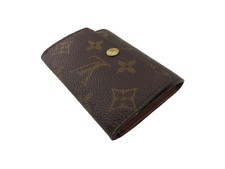 LOUIS VUITTON Key holder Brown beige gold Women M62630 Authentic secondhand