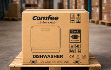 COMFEE' Mini Lite D Class CDWMT201DW-UK Table Top Dishwasher - White