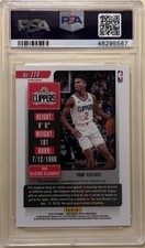 PSA 10 2018 PANINI CONTENDERS SHAI GILGEOUS-ALEXANDER WHITE JSY AUTO RC #25/99