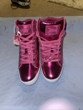 Pastry Pop Tart Glitter Pink Dance Shoes Sneakers Us Size 10