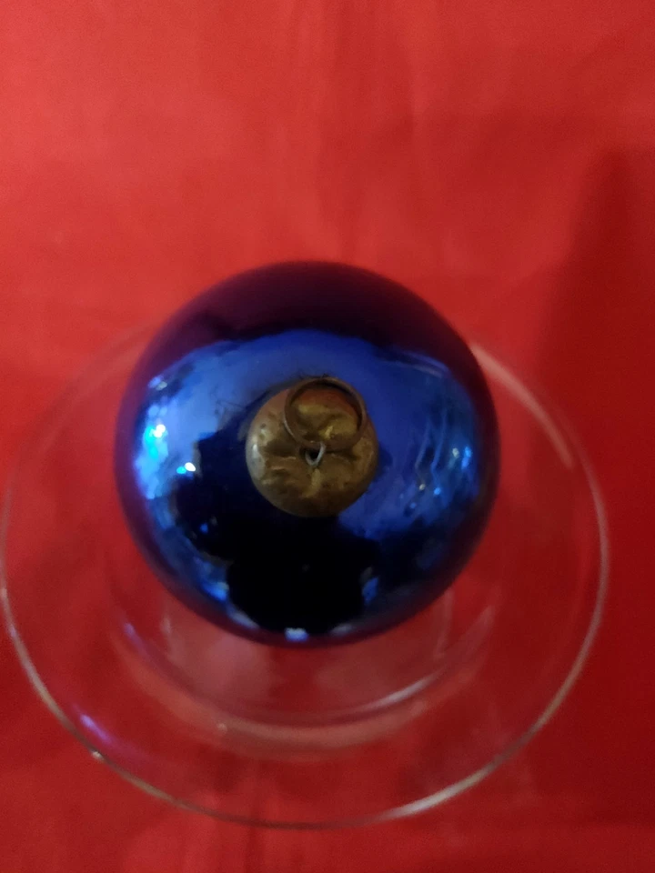 Lot 2 Anciennes Boule De Pardon Boule De Noël Mercurisé - Photo 3/4