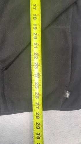 PUMA Black Polar Fleece Jacket Raglan Sleeves Large image 4