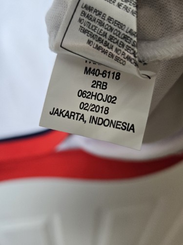 Nuevas chaquetas azules de Fanatics Columbus Breakaway camiseta blanca para hombre talla grande - Imagen 6 de 7