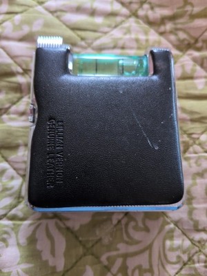 Vintage Lilian Vernon Tape Measure and Level Leather Has Some Scratches.