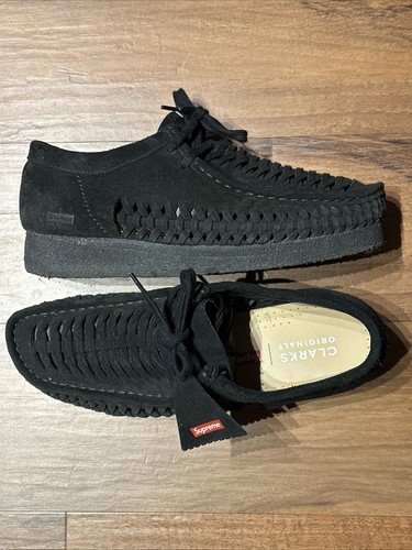 Supreme clarks wallabee black - Gem